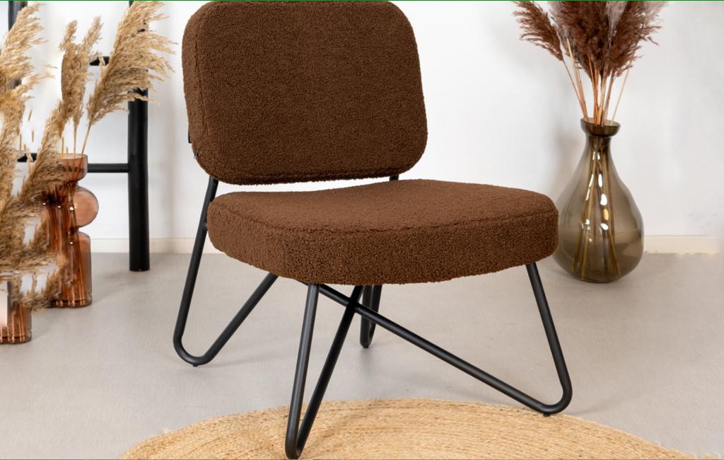 Nieuwe luxe stoelen - fauteuils leder of teak bij TEAK2, Nieuw, 75 tot 100 cm, Ophalen of Verzenden, Metaal