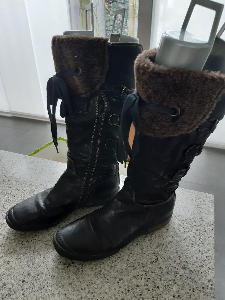 LAARZEN, MANAS DESIGN, MAAT 38, Ophalen of Verzenden, Gedragen, Zwart, Hoge laarzen