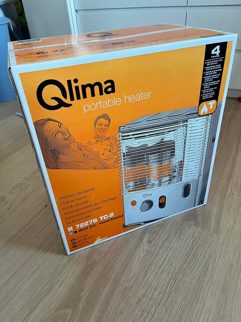 Qlima kachel R7227S-TC-2, Ophalen, Overige brandstoffen, Nieuw, Petroleumkachel
