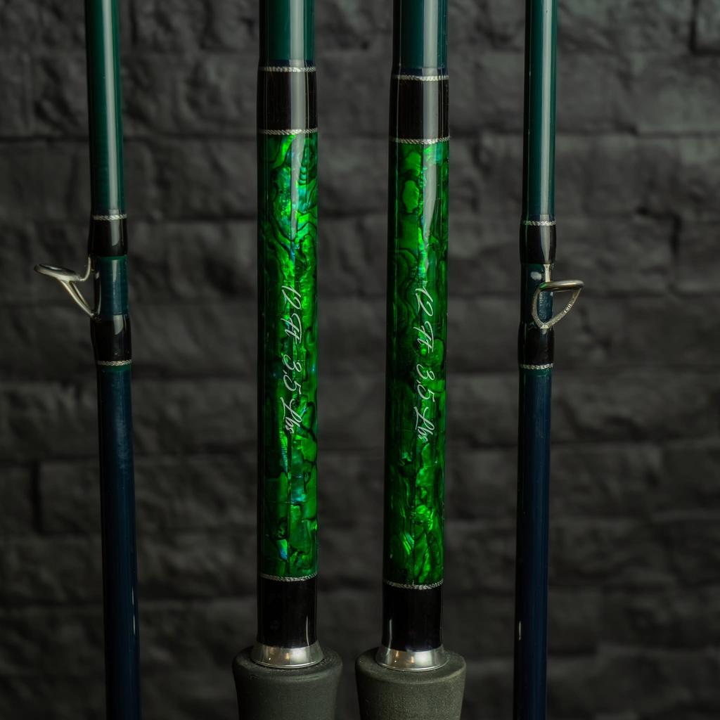 Unieke karper hengels van RR rods, Watersport en Boten, Ophalen of Verzenden, Zo goed als nieuw, Werphengel