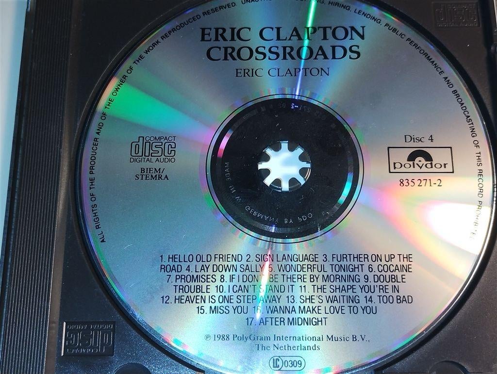 Eric Clapton - Crossroads Disc 4, Ophalen of Verzenden, Zo goed als nieuw