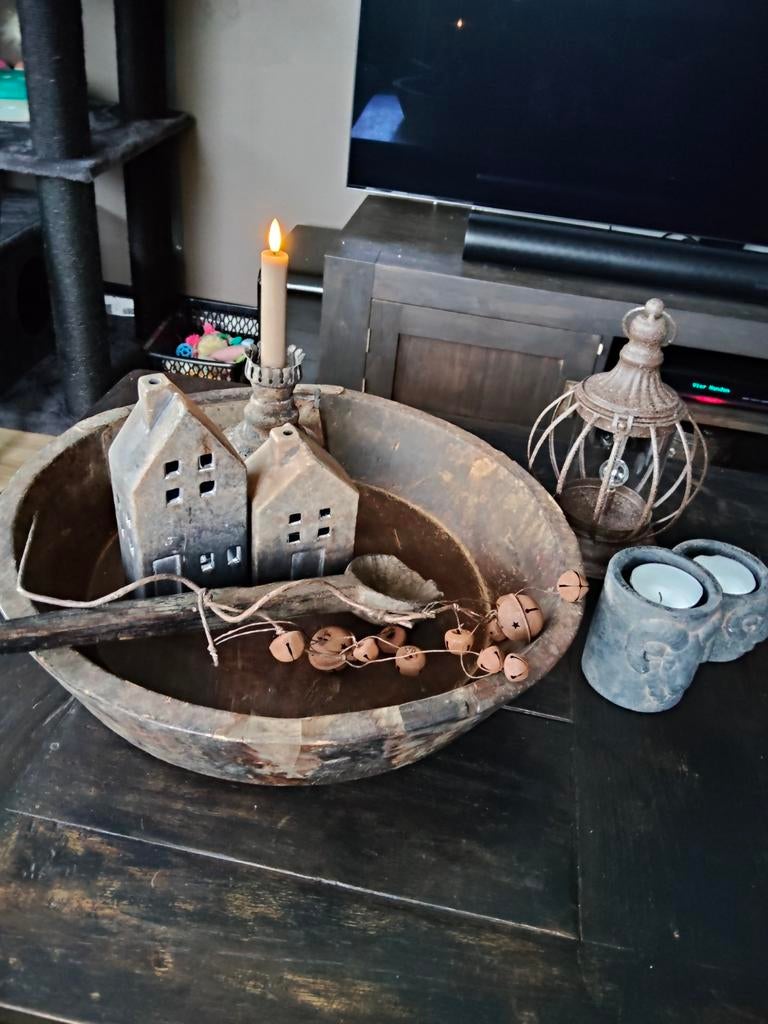 Grote olijfbak, Ophalen, Rechthoekig