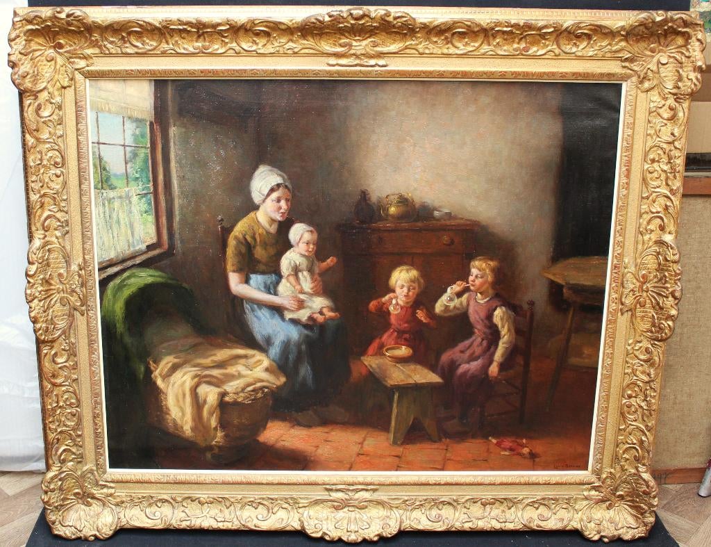 Louis Soonius, olieverf op doek 80 x 100 cm., Ophalen