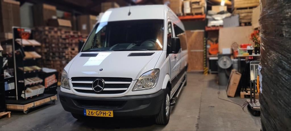 Mercedes Sprinter Zelfbouwcamper 2008, Caravans en Kamperen, Automaat, Chemisch toilet, Standaard zit, Mercedes-Benz
