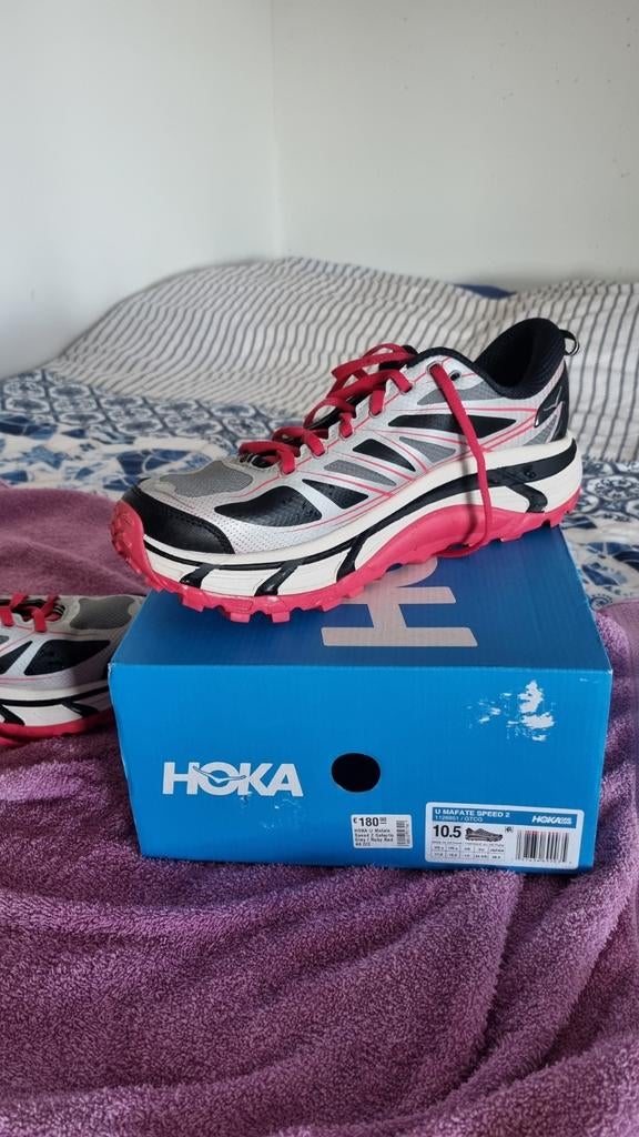 HOKA Mafate Speed 2 - Maat 44, Sport en Fitness, Loopsport en Atletiek, Zo goed als nieuw, Hardloopschoenen, Hardlopen, Ophalen of Verzenden