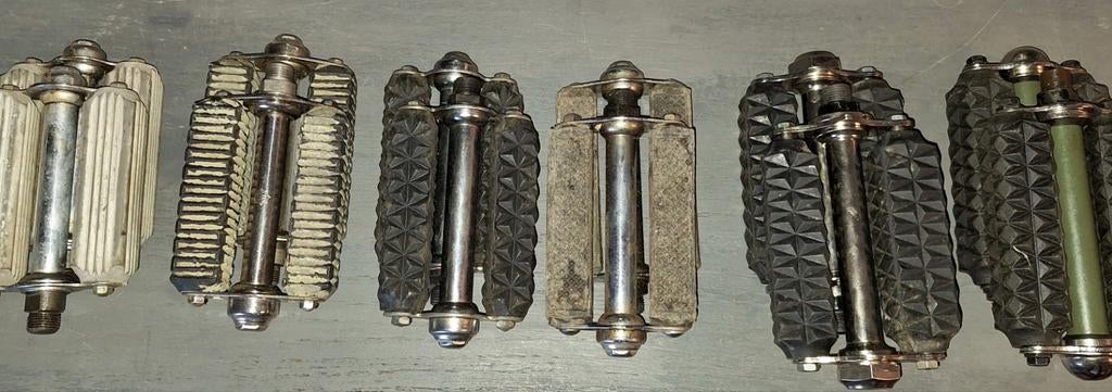 Nos pedalen, Ophalen, Nieuw, Oldtimer, Crankstel of Pedalen