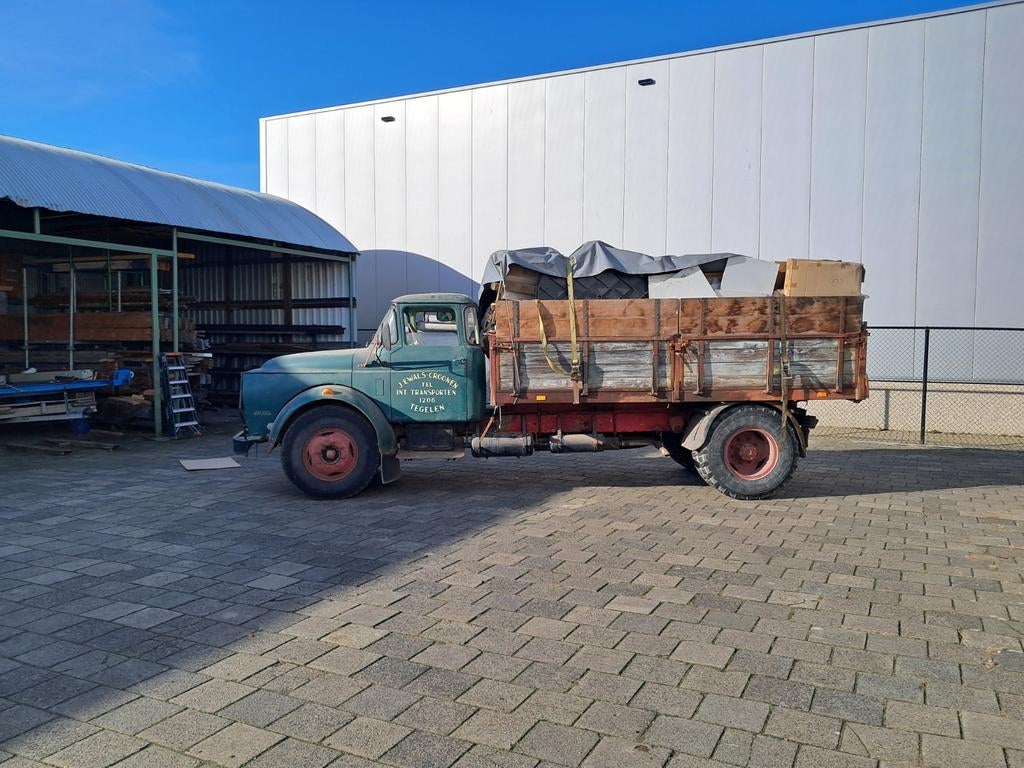 Daf torpedo 1960 goed rijdend met werkende kipper, Auto's, Oldtimers, Bedrijf, Te koop
