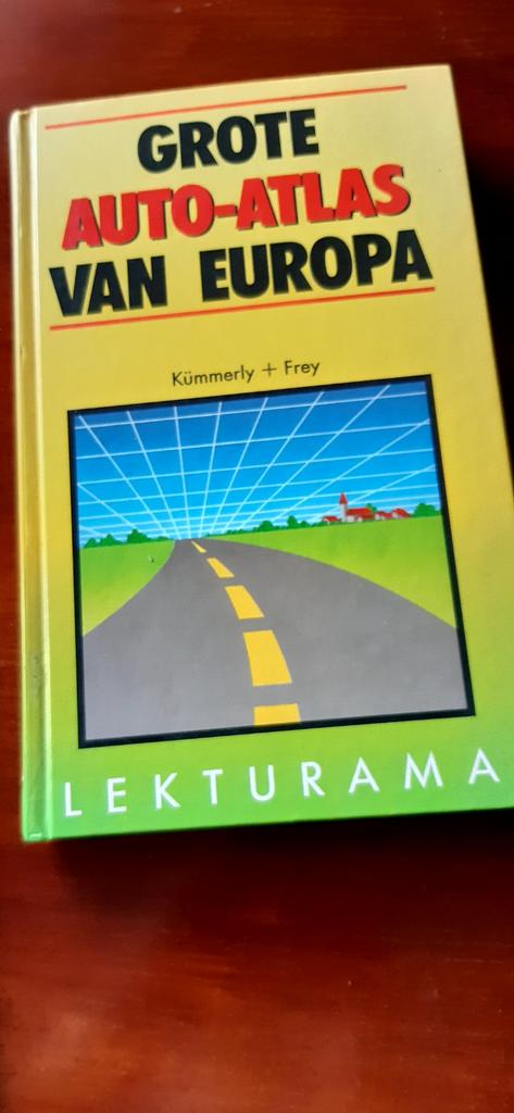 Auto atlas, Overige atlassen, Ophalen of Verzenden, Zo goed als nieuw, 1800 tot 2000