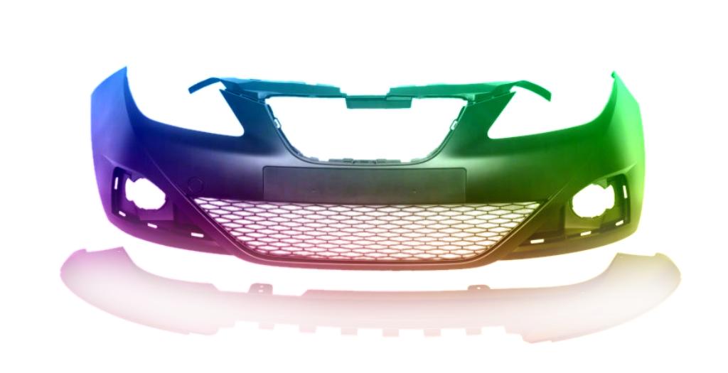 Voor Seat Ibiza 6J Voorbumper 2008-2012 Gespoten in de gewen, Nieuw, Bumper, Seat, Verzenden