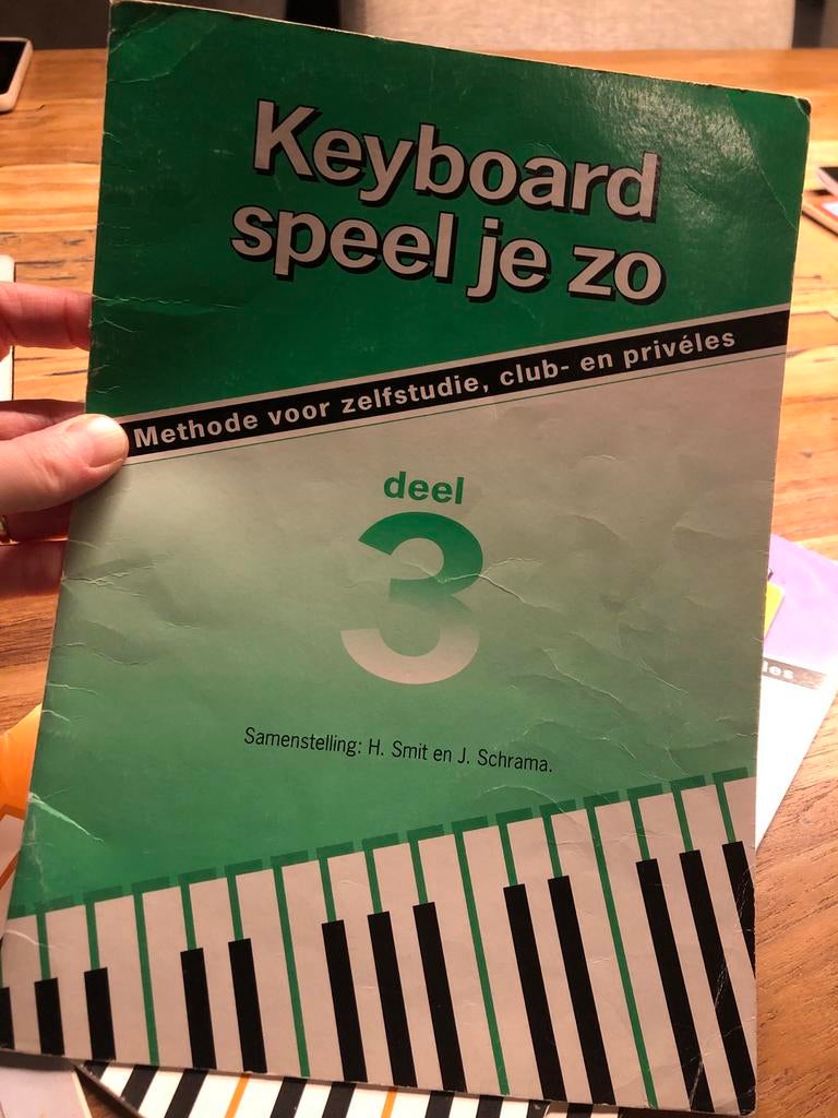 Keyboard Speel Je Zo - Complete Methode, Gebruikt, Overige genres, Les of Cursus, Ophalen of Verzenden