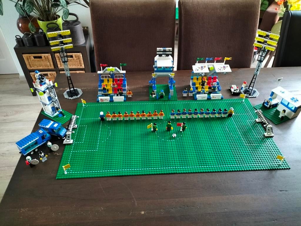 Lego voetbalstadion wk 1998, Ophalen of Verzenden, Gebruikt, Complete set, Lego