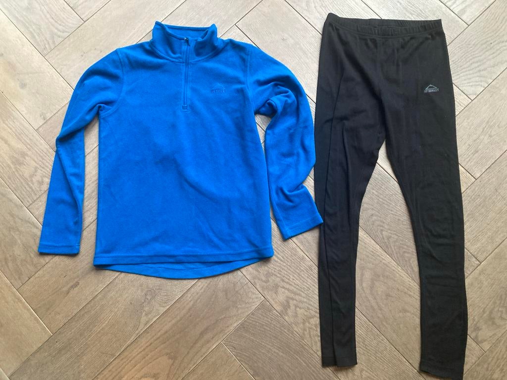 McKinley Ski Pully + Thermobroek - Maat 152, Ophalen of Verzenden, Zo goed als nieuw, Jongen of Meisje, Sport- of Zwemkleding