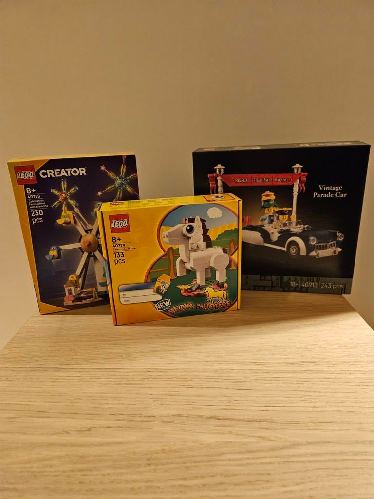 Lego GWP 40913 40758 40779, Ophalen of Verzenden, Nieuw, Complete set, Lego