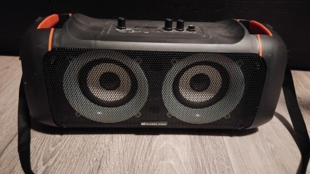 Roseland Draagbare Bluetooth Speaker, Gebruikt, Overige typen, Minder dan 60 watt, Ophalen