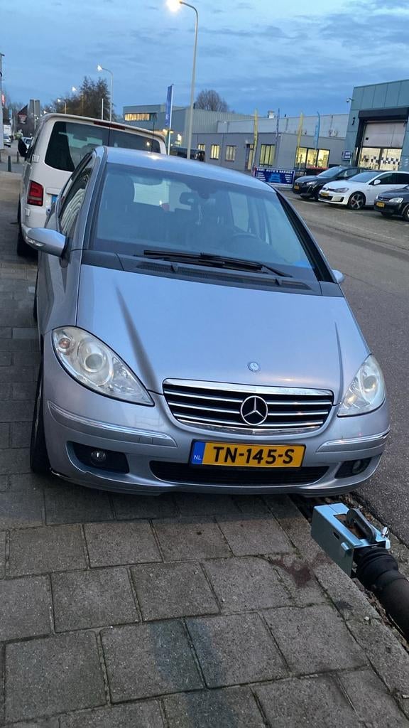 Mercedes-Benz A-Klasse 2.0 CDI A180 5DRS AUT 2007 Blauw, Auto's, 1280 kg, Blauw, Stoelverwarming, Diesel