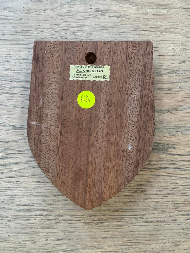 Tilburgse R.K. Rijschool Wapen Schild, Antiek en Kunst, Antiek | Wandborden en Tegels, Ophalen of Verzenden