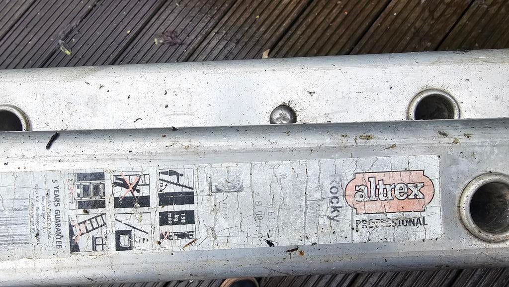 Altrex Rocky uitschuifladder 330cm, Ophalen