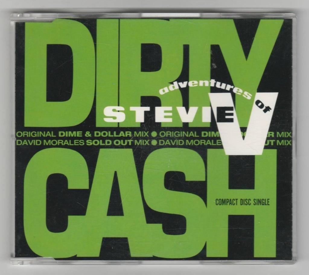 CD-single Adventures of Stevie V - Dirty Cash, Ophalen of Verzenden, Gebruikt, Dance Populair