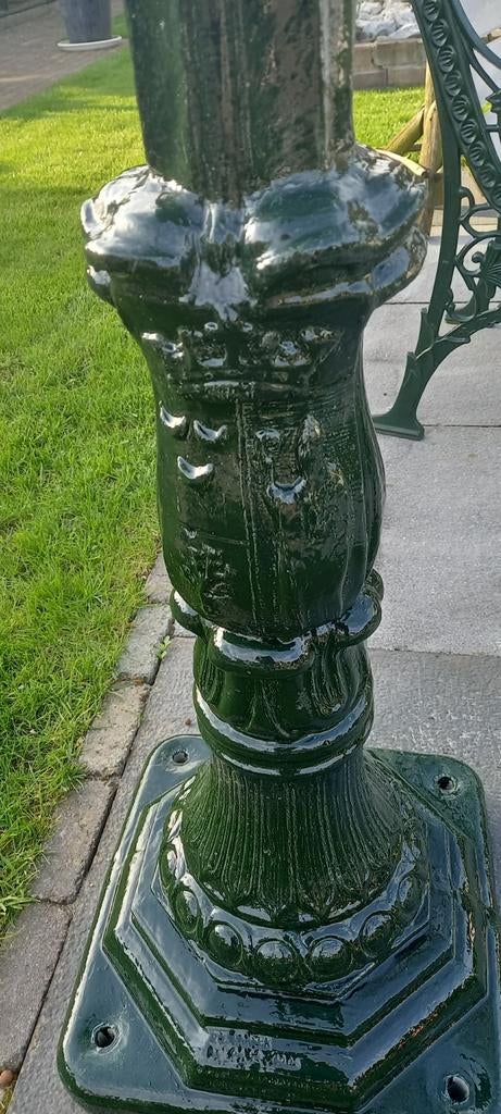 Prachtige nostalgische Tuinlantaarn type "Bisschop" 280cm, Tuin en Terras, Buitenverlichting, Minder dan 50 watt, Staande lamp