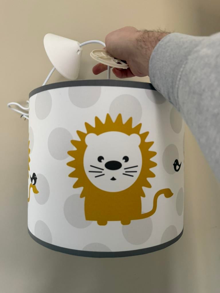 Lamp kind leeuw, Kinderen en Baby's, Ophalen of Verzenden, Zo goed als nieuw, Lamp