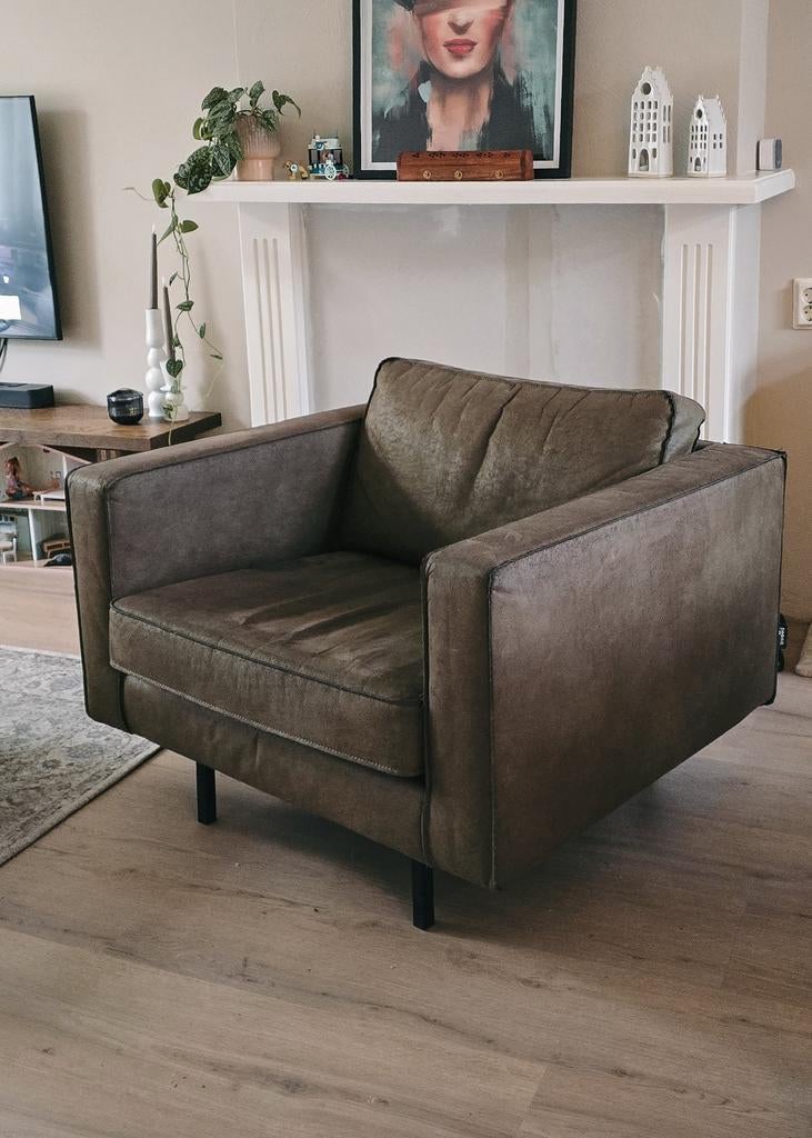 Fauteuil Indy Groen, Ophalen, Zo goed als nieuw, 75 tot 100 cm, 75 tot 100 cm