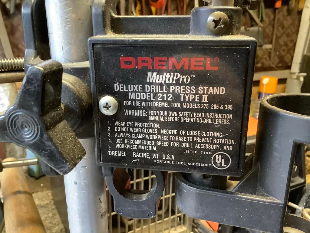 Dremel MultiPro Boorstandaard Model 212 Type II, Ophalen of Verzenden, Gebruikt, Onderdeel, Minder dan 500 mm