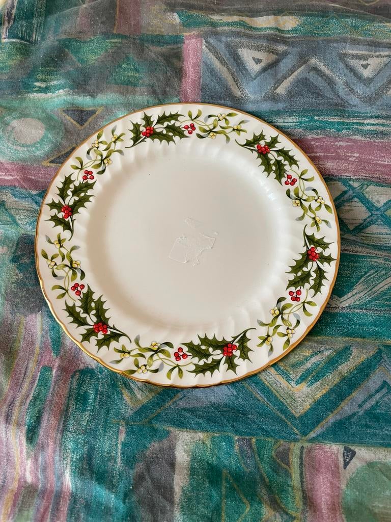 Royal kendal kerst ontbijtbord, Ophalen of Verzenden