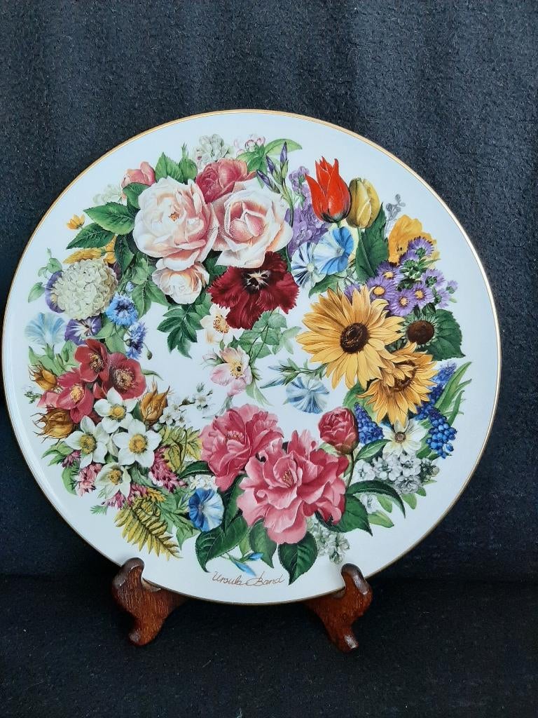 Hutschenreuther borden Grande Finale 1989 t/m 1999, Ophalen of Verzenden