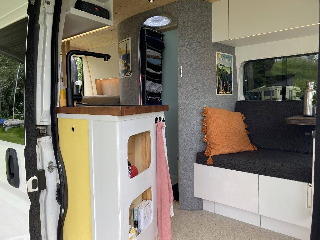 Buscamper Citroën Jumper - 2 persoons, Voorwielaandrijving, Euro 5, Jumper, Overige bekleding