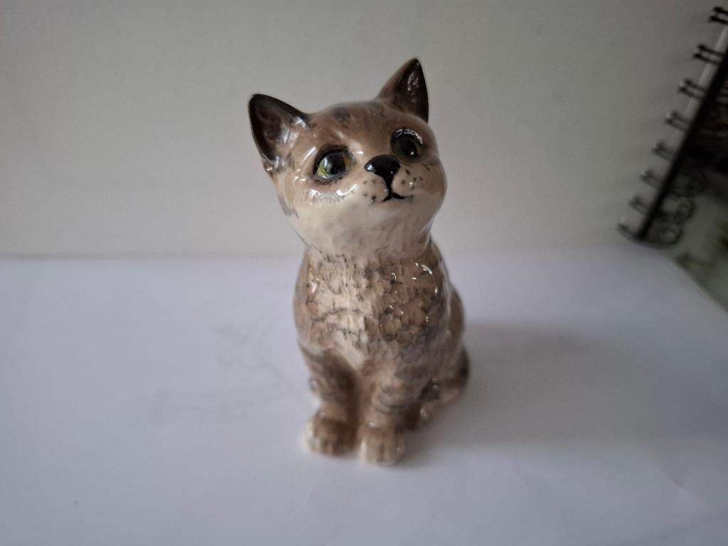 poes Beswick Engeland 11 cm, Verzenden, Zo goed als nieuw, Dier