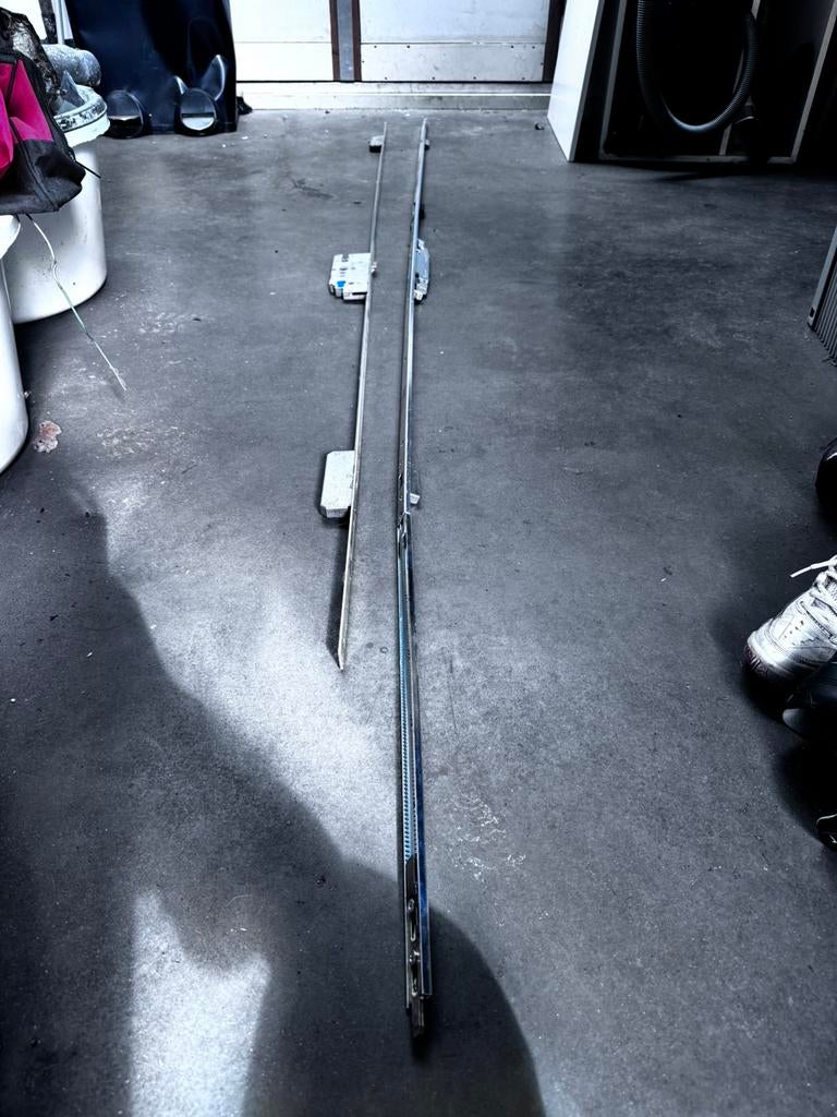 Dubbele deur 3punt sluiting kvf espagnolet tot 280cm, Ophalen, Nieuw, IJzer, Slot