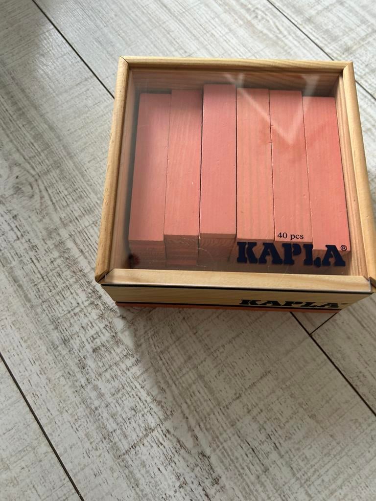 Roze kapla 40 blokjes, Ophalen, Zo goed als nieuw