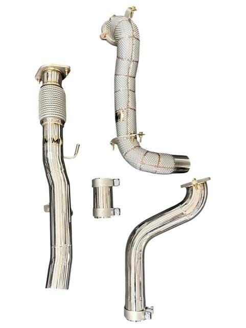 Downpipe + OPF Delete Pipe Mercedes A35/CLA35 (heatshield), Auto diversen, Tuning en Styling, Ophalen of Verzenden