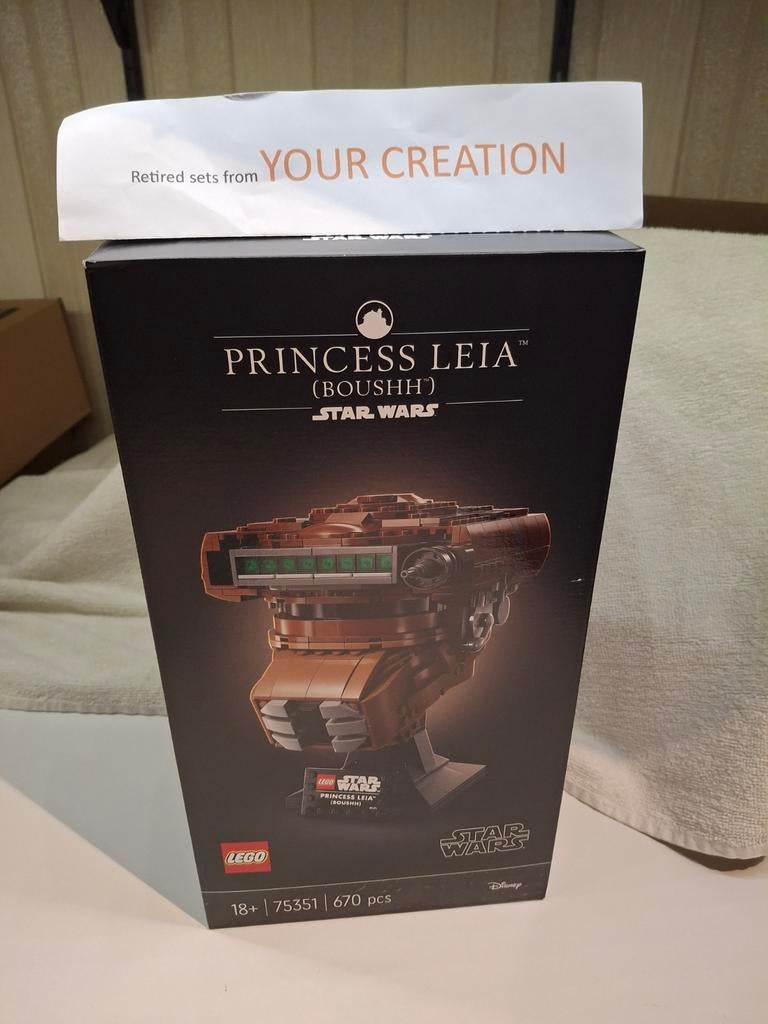 NIEUW LEGO 75351 Prinses Leia (Boushh) Helm, Ophalen of Verzenden, Nieuw, Lego