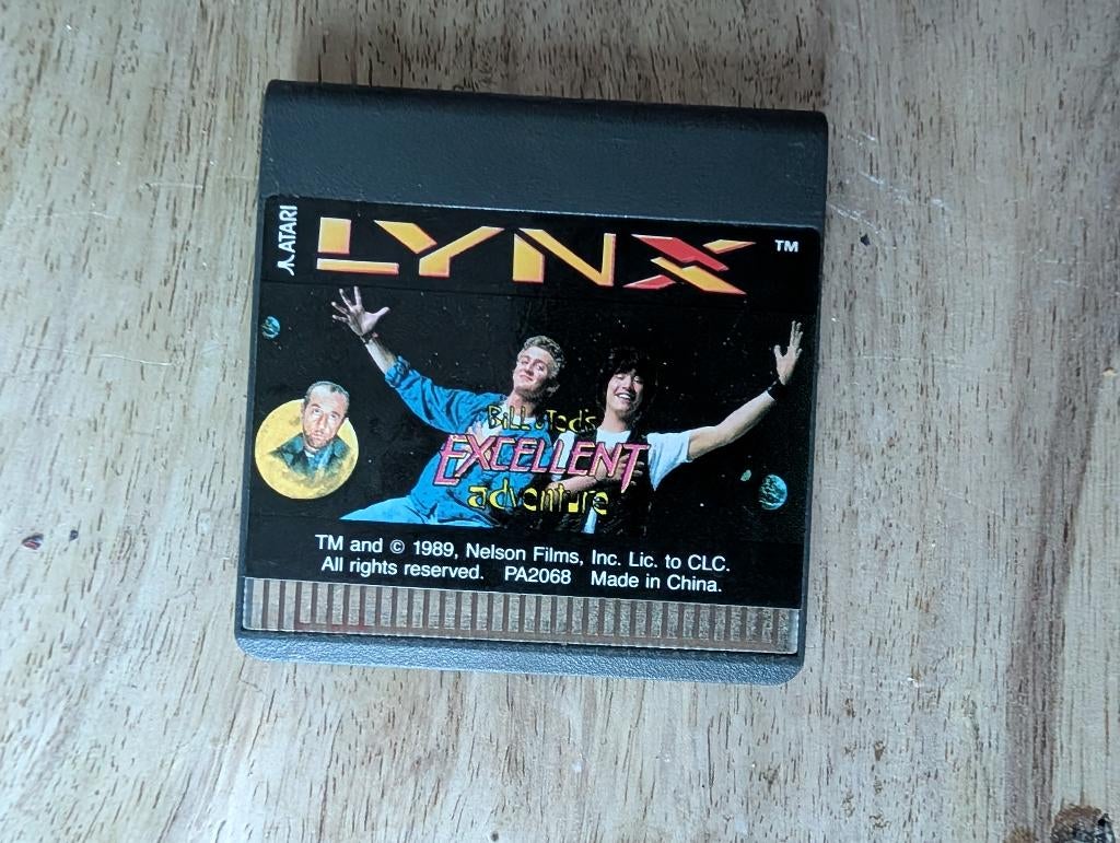 Bill & Ted's Excellent Adventure - Atari Lynx spel game, Avontuur en Actie, 1 speler, Ophalen of Verzenden, Vanaf 7 jaar