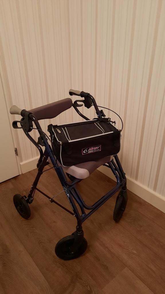 Rollator compleet, Ophalen