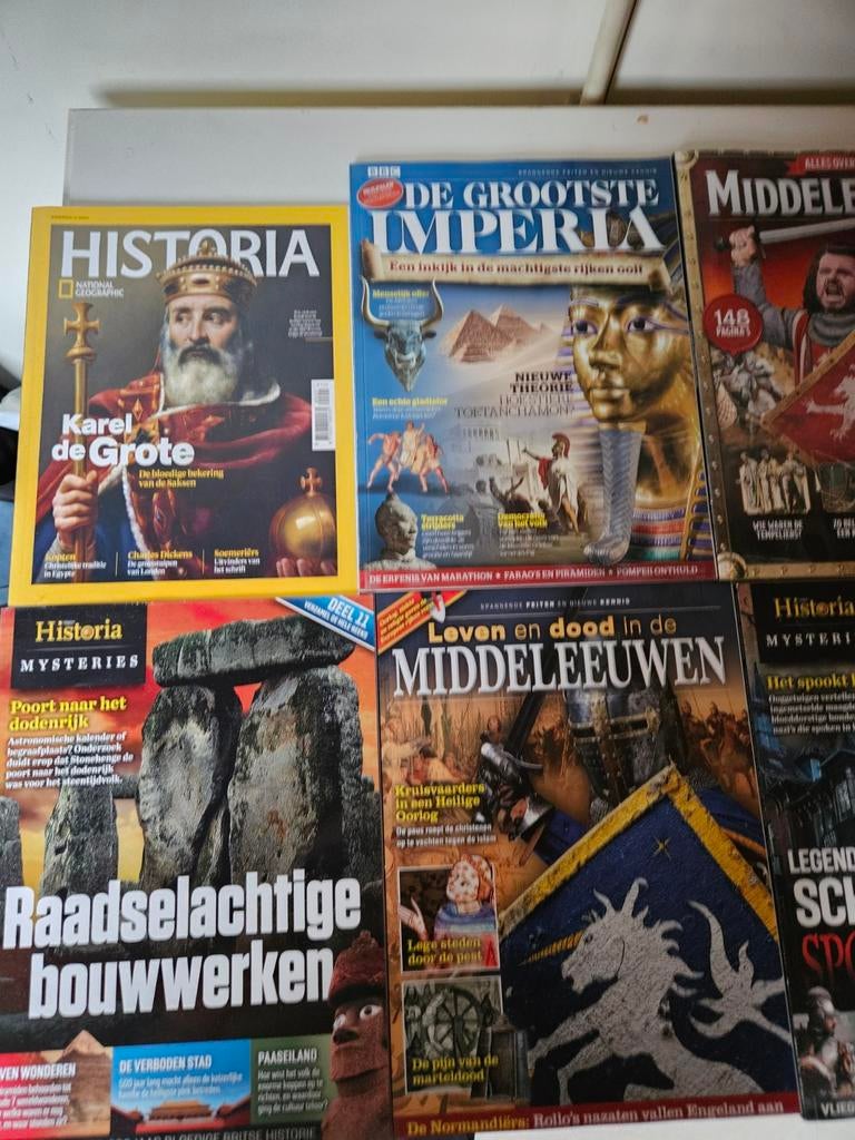 Collectie Historia Tijdschriften, Boeken, Tijdschriften en Kranten, Ophalen of Verzenden, Gelezen, Wetenschap en Natuur