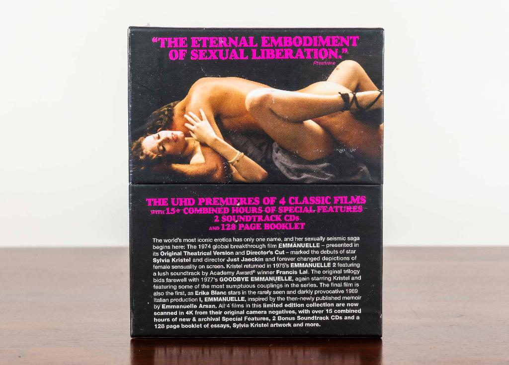 Saga Erotica: The Emmanuelle Collection 4K UHD + Blu-Ray, -, -, Drama, Ophalen of Verzenden