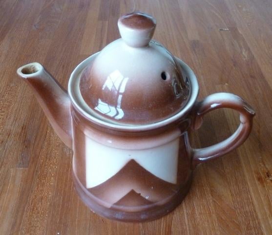 Koffiepot Melitta aardewerk vintage theepot Bunzlau, Ophalen of Verzenden
