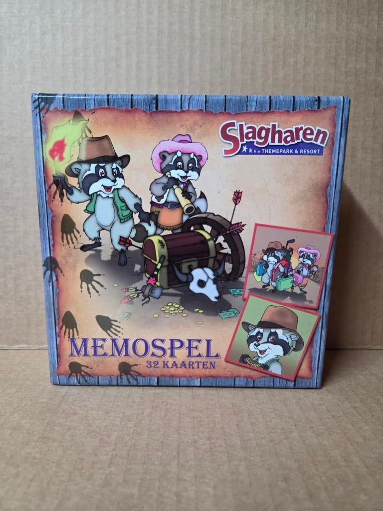 Slagharen Memospeel - Leuk en Leerzaam!, Ophalen of Verzenden, Minder dan 500 stukjes, Zo goed als nieuw, Legpuzzel