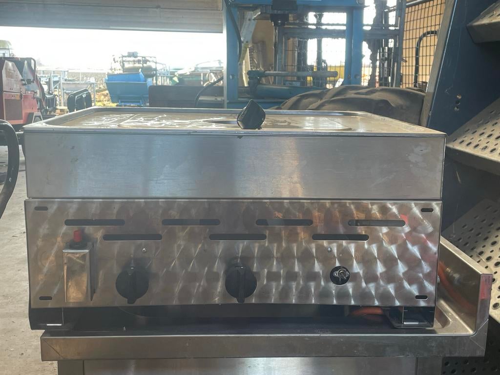 Bartschef gas Au Bain Marie, friteuse of tafelbraadgril, Ophalen, Gebruikt