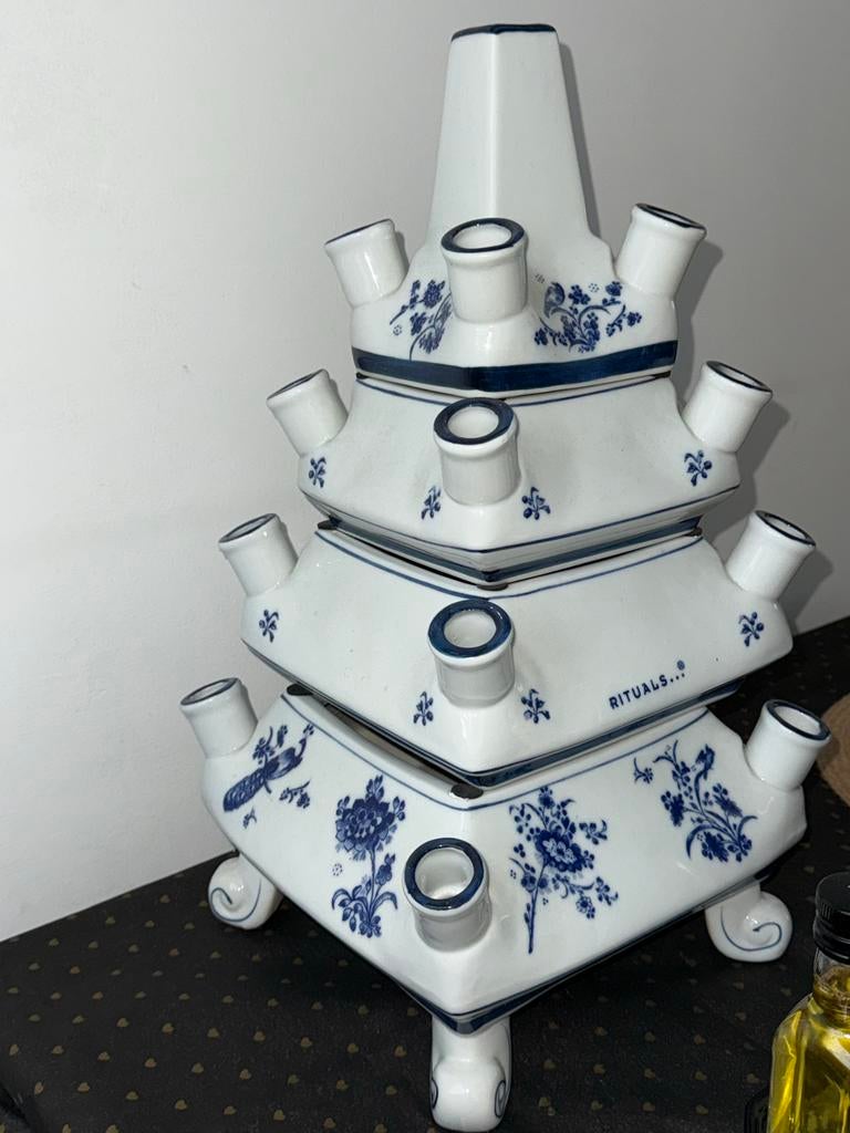 Zelzaam Rituals vaas - Super Chic!, Huis en Inrichting, Woonaccessoires | Vazen, Wit, Aardewerk of Porselein, Ophalen of Verzenden