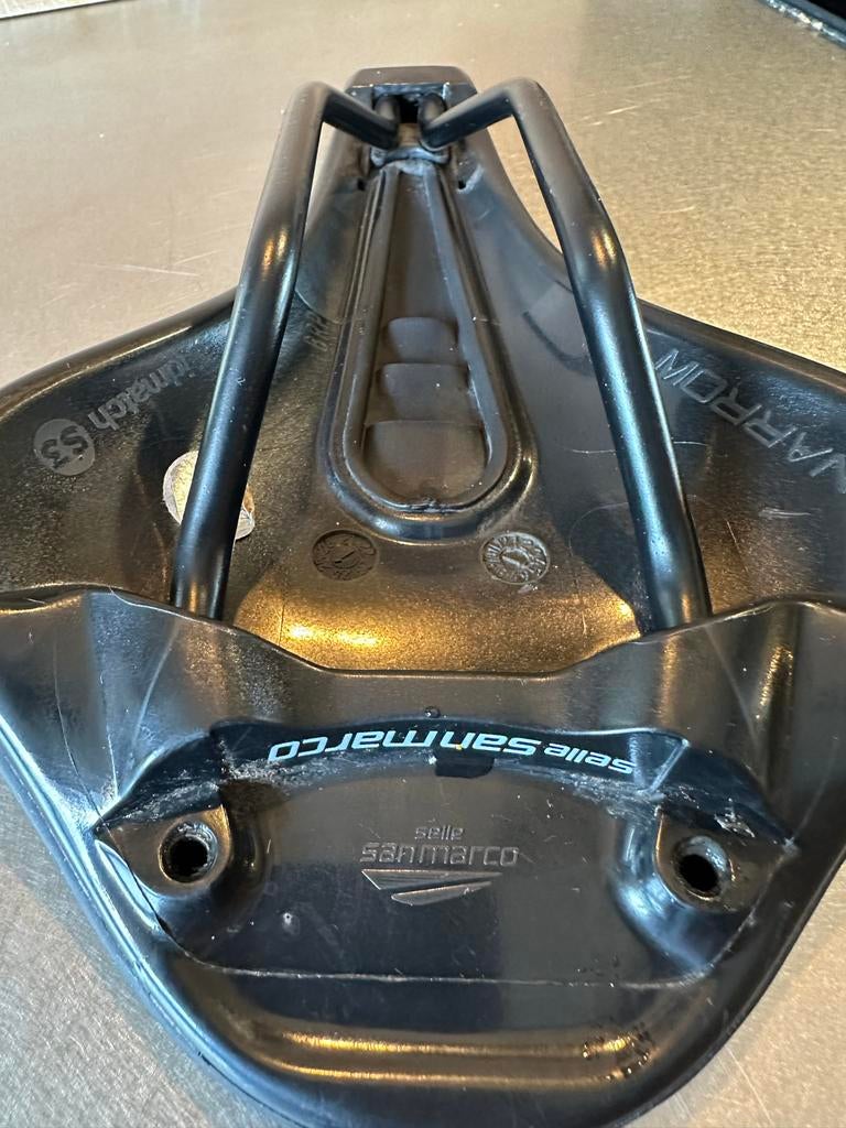 Selle San Marco racefietszadel - Zo goed als nieuw, Kunststof, Ophalen of Verzenden, Zo goed als nieuw, Zadel