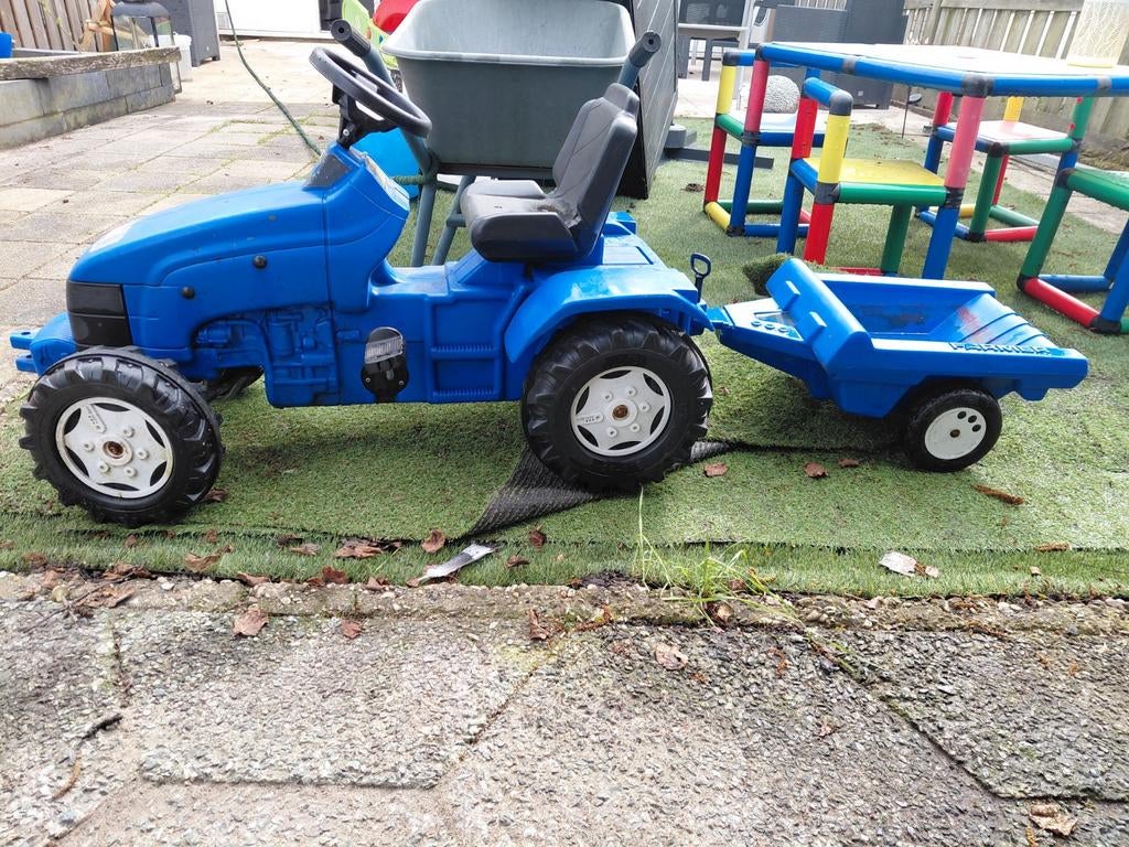 Rolly Toys traptrekker met aanhanger, Kinderen en Baby's, Ophalen