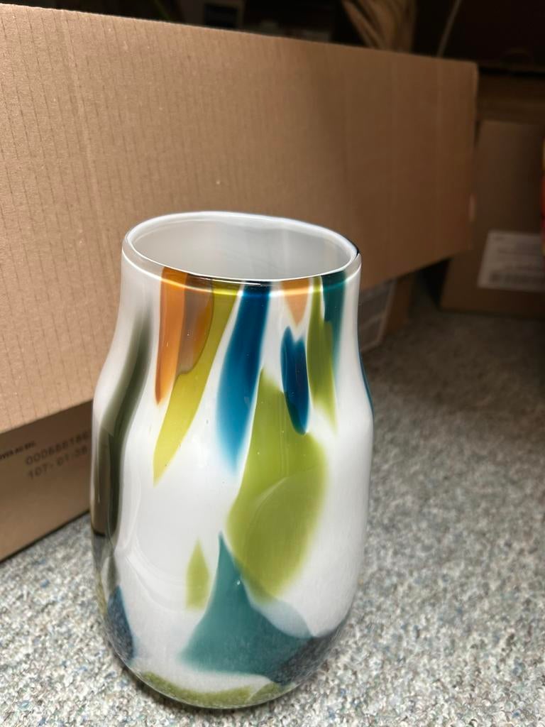 Fidrio vaas, Ophalen, Overige kleuren, Minder dan 50 cm, Glas