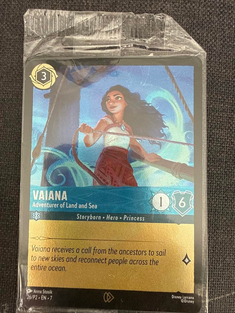 Vaiana Lorcana kaart, Ophalen of Verzenden, Nieuw