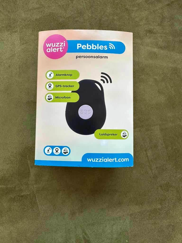Wuzzi Alert Pebbles Persoonsalarm, Gebruikt, Ophalen of Verzenden, Compleet systeem, Overige soorten