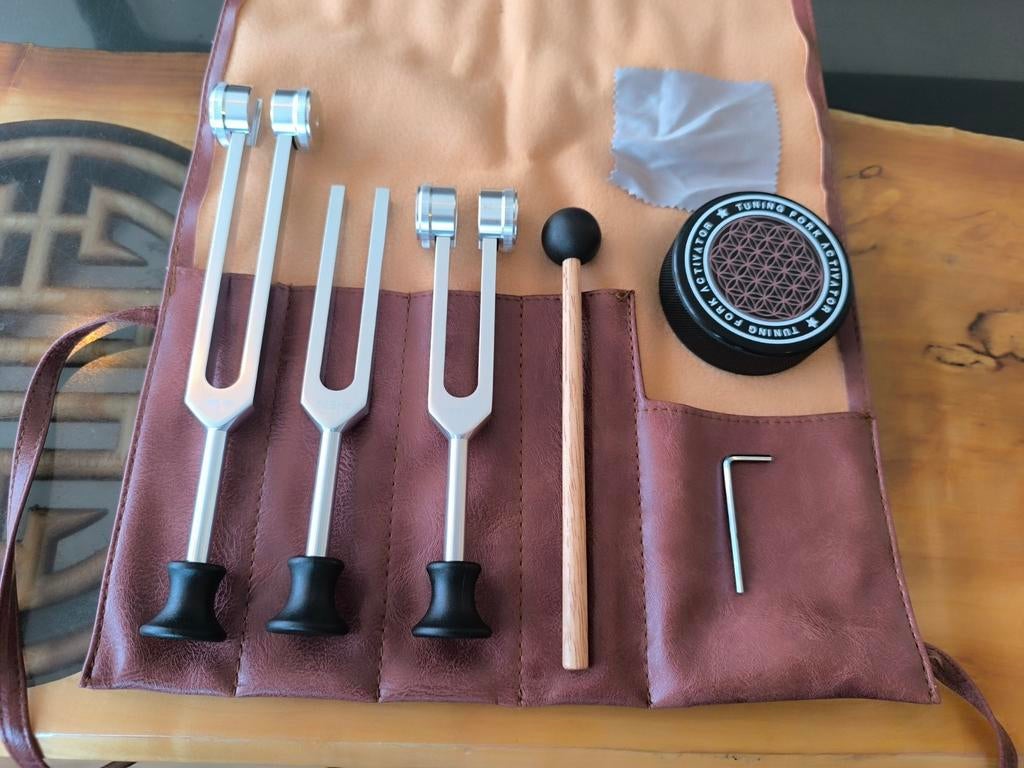 Professionele stemvorken set 128hz 256hz 528hz, Ophalen of Verzenden, Zenori, Zenori, Zenori