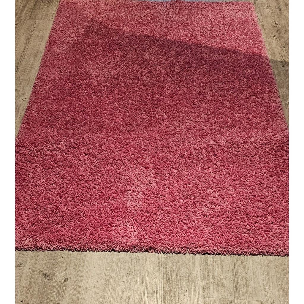 Roze vloerkleed, Ophalen, Gebruikt, 100 tot 150 cm, 200 cm of meer