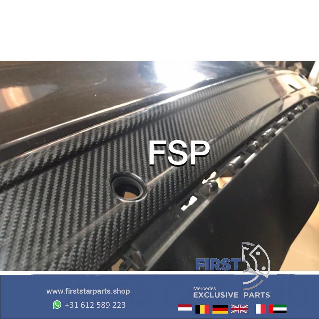 W205 C63 AMG CARBON DIFFUSER origineel Mercedes C Klasse 63, Gebruikt, -, Ophalen of Verzenden, -